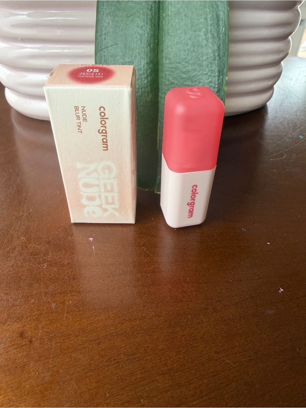 Colorgram Nude Blur Tint Stick - 05 Coral Pink